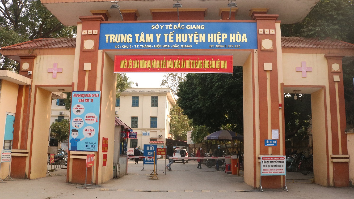 Số điện thoại Trung tâm y tế huyện Hiệp Hòa thông tin địa chỉ liên hệ
